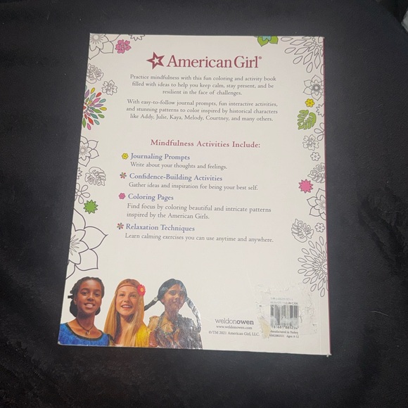 American Girl Coloring Journal 75+ Fun, Easy, & Relaxing Activities - Picture 2 of 4